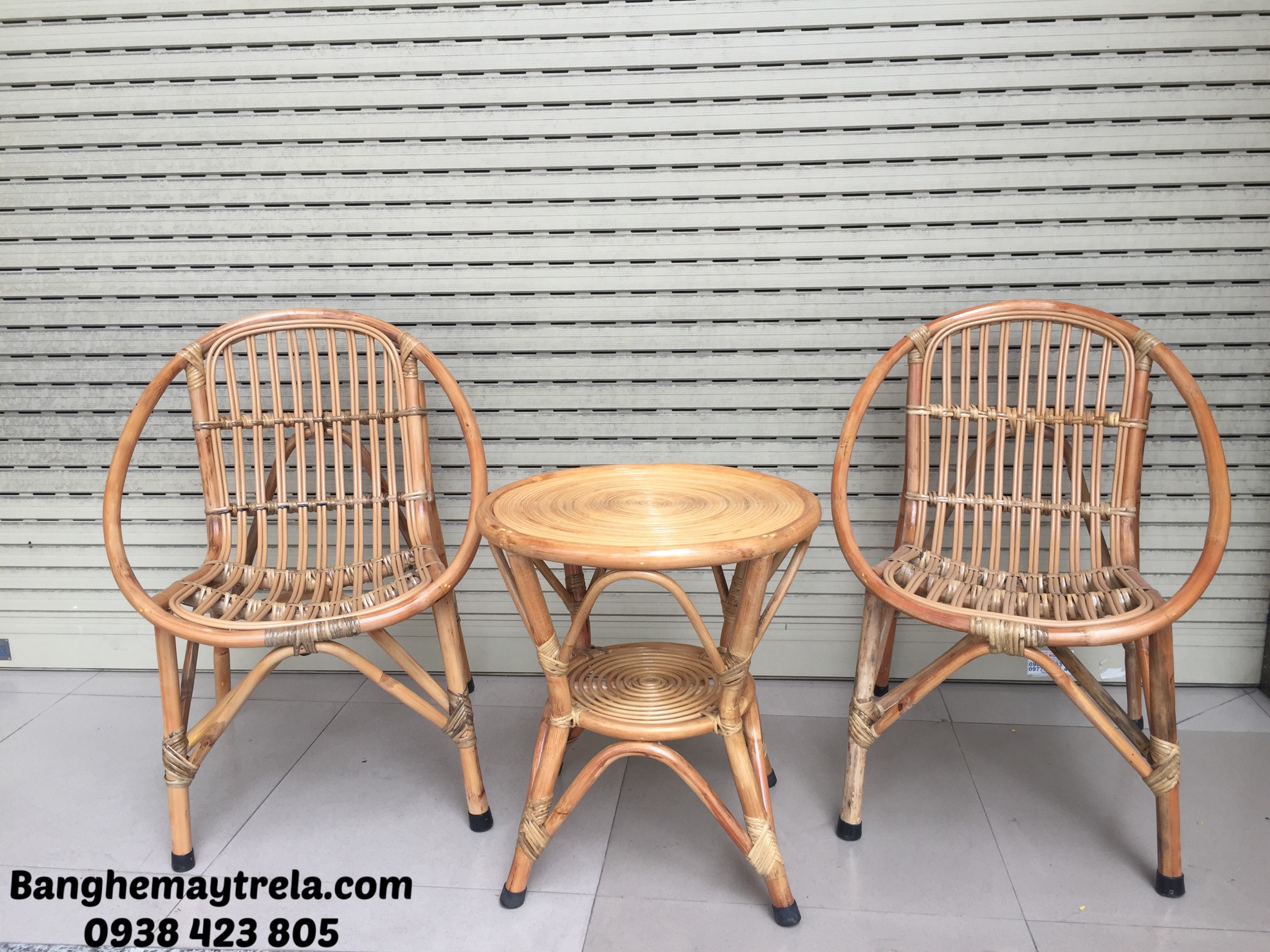 Ghế sò mây tự nhiên